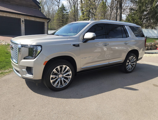 GMC Yukon Denali ceramic coating and full detail Kane County