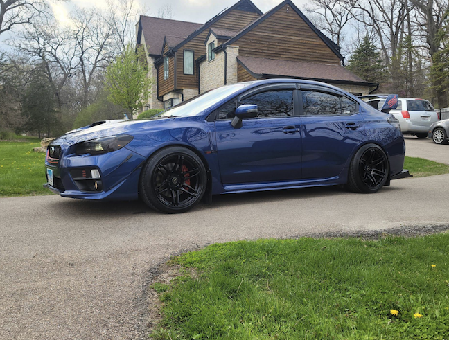 Subaru WRX STI paint correction and ceramic coat detail